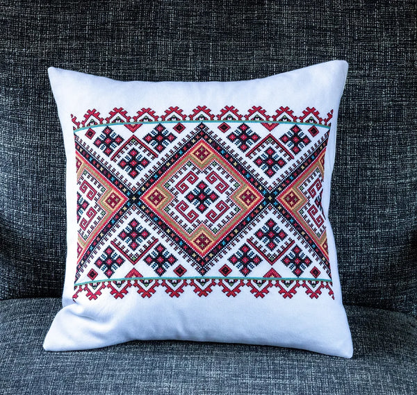 Ukrainian Diamonds Cross Stitch Kit by Avlea Folk Embroidery