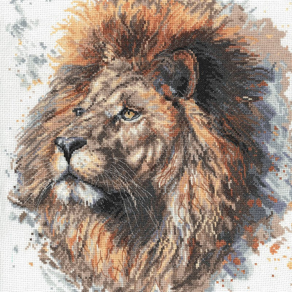 Lex The Lion - Bree Merryn Fine Art Cross Stitch Kit by My Cross Stitch BMCS06