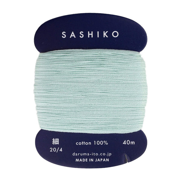 Sashiko Thread 40m - Mint 206