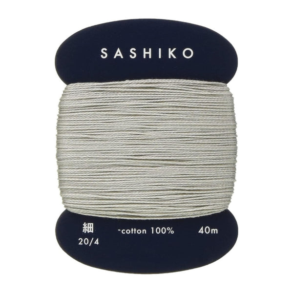 Sashiko Thin Thread 40m - Grey 217