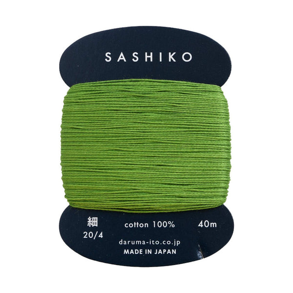 Sashiko Thread 40m - Spring Green 227