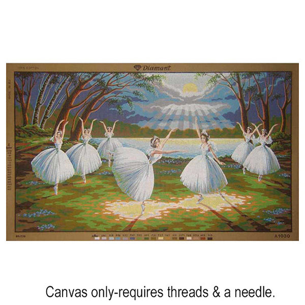 Swan Lake - Tapestry Canvas by Diamant A1030