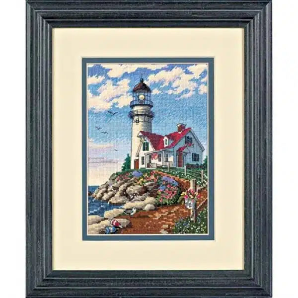 Beacon at Rocky Point - Dimensions Gold Collection Petites Cross Stitch Kit 6958