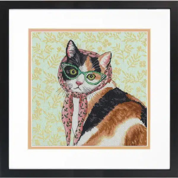 Mama Cat Cross Stitch Kit 70-35395 by Dimensions