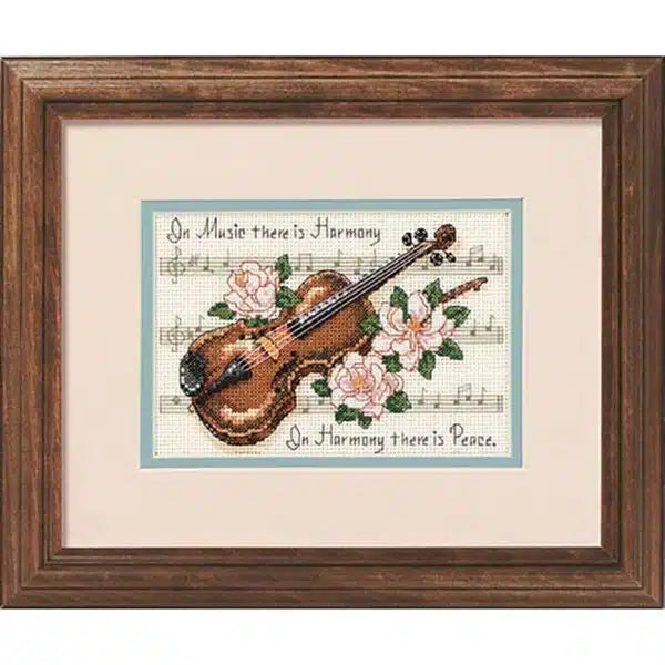 Music in Harmony Cross Stitch Kit by Dimensions 16656