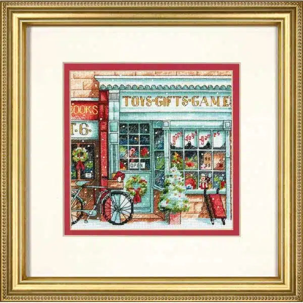 Toy Shoppe Petites Cross Stitch Kit 70-08900 Gold Collection by Dimensions