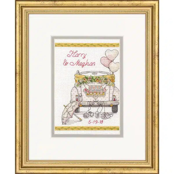 Wedding Day Cross Stitch Kit 70-65185 by Dimensions