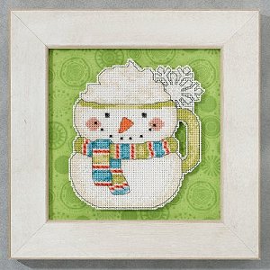 Frosty Mug - Beaded Cross Stitch Kit by Debbie Mumm for Mill Hill (DM20-5103)