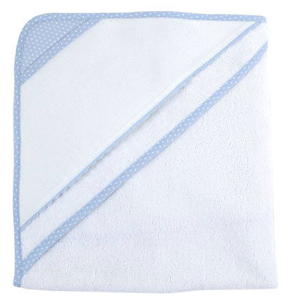 DMC Baby Bath Towel Set Blue RS2667