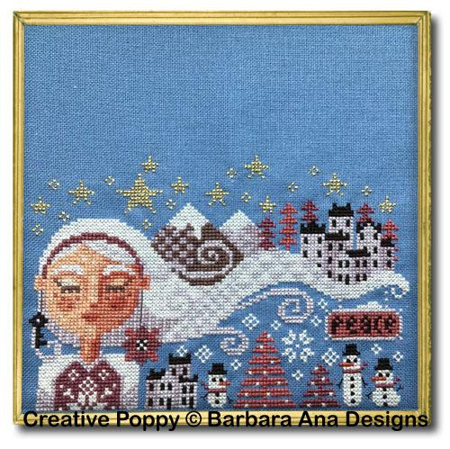 Dreaming Miss Claus by Barbara Ana Designs