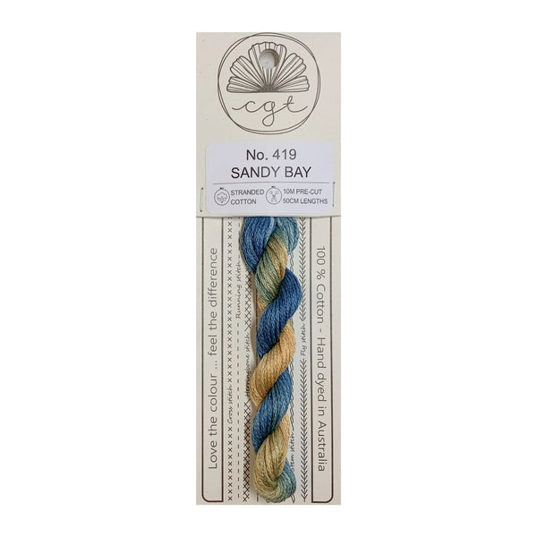 Cottage Garden Threads Stranded Sandy Bay 419