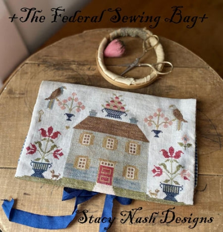 The Federal Sampler Sewing Bag by Stacy Nash Designs