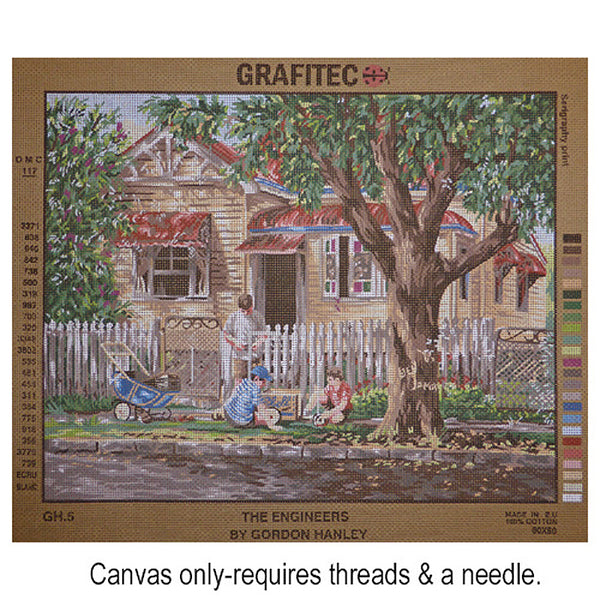 The Engineers - Tapestry Canvas by Grafitec GH.5