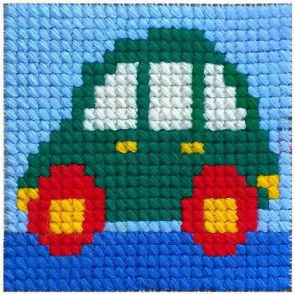 Car Cross Stitch Kit by Gobelin L 06.12