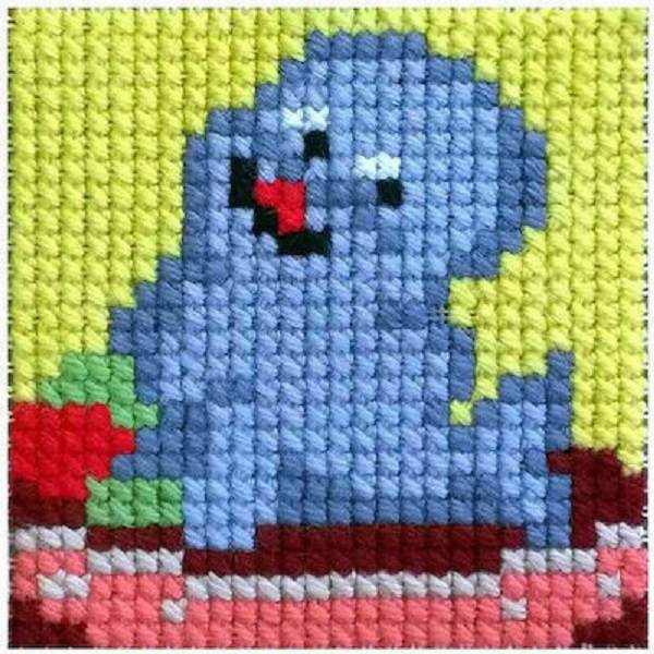 Seal Cross Stitch Kit by Gobelin L 06.15