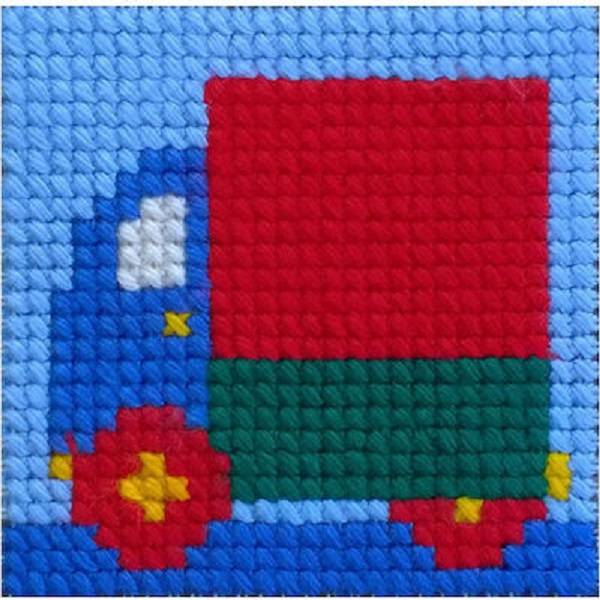 Truck Cross Stitch Kit by Gobelin L 06.11