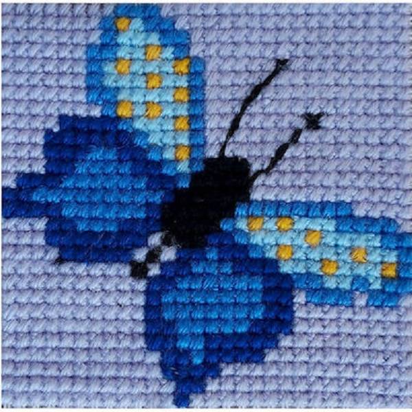Butterfly Cross Stitch Kit by Gobelin L 06.37