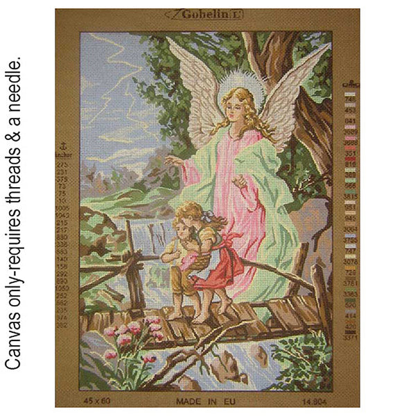 Guardian Angel Tapestry Canvas by Gobelin 14.804