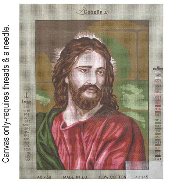 Jesus Tapestry Canvas by Gobelin L 40.145