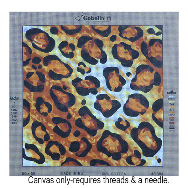 Leopard Print - Tapestry Canvas by Gobelin 46.382