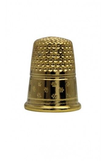 Sajou Gold-plated Brass Thimble Size 5 - 14.9mm