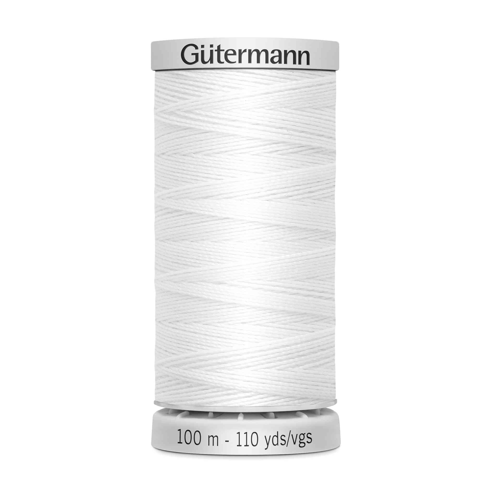 Guttman Thread Gutermann Extra Strong Thread (100m) - Col. 111 – Stitchers' Corner ...