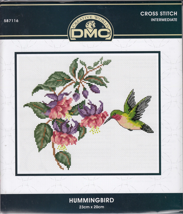 Hummingbird Cross Stitch Kit 5897116 by DMC