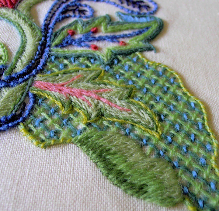 Blue Elegance - Pattern Pack Crewel Work Collection by Anna Scott ...