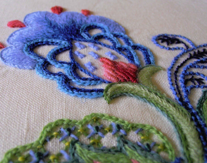 Blue Elegance - Pattern Pack Crewel Work Collection by Anna Scott ...