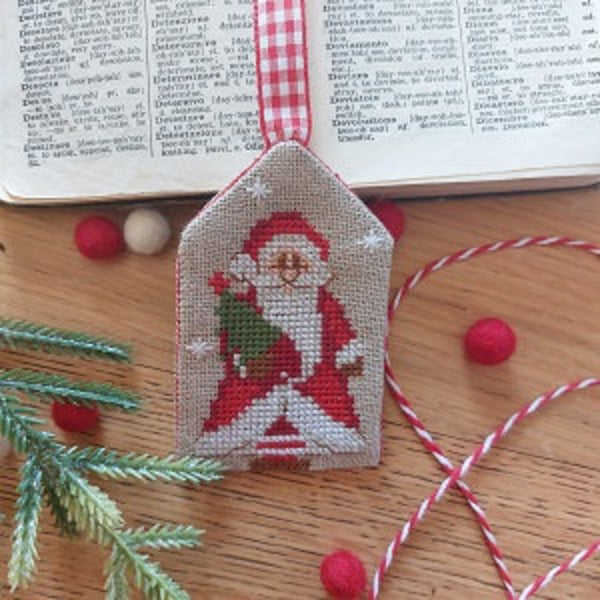 Bookmark Santa Claus SL 23 by Serenità di campagna