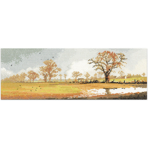 Winter Field - John Clayton Panoramas by Heritage Stitchcraft