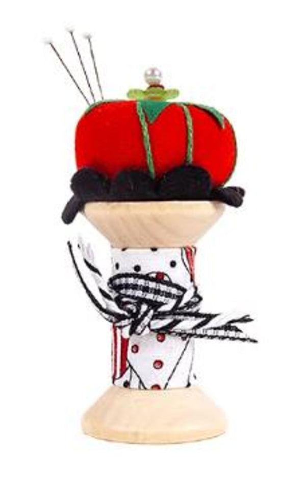Cherry Tomato Pin Cushion by Lady Dot Creates