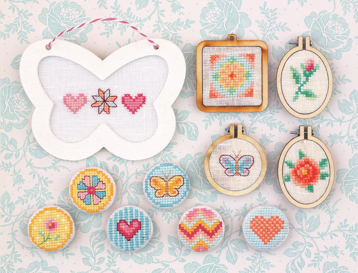 Ultra Mini Cross Stitch Makes Over 100 Small Scale Cross Stitch Motifs ...