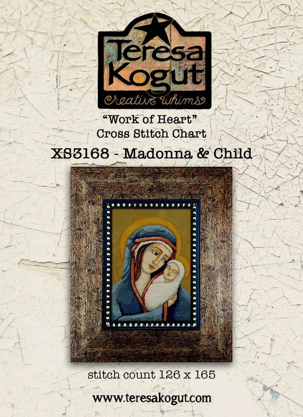 Madonna & Child - XS3168 "Work of Heart" by Teresa Kogut