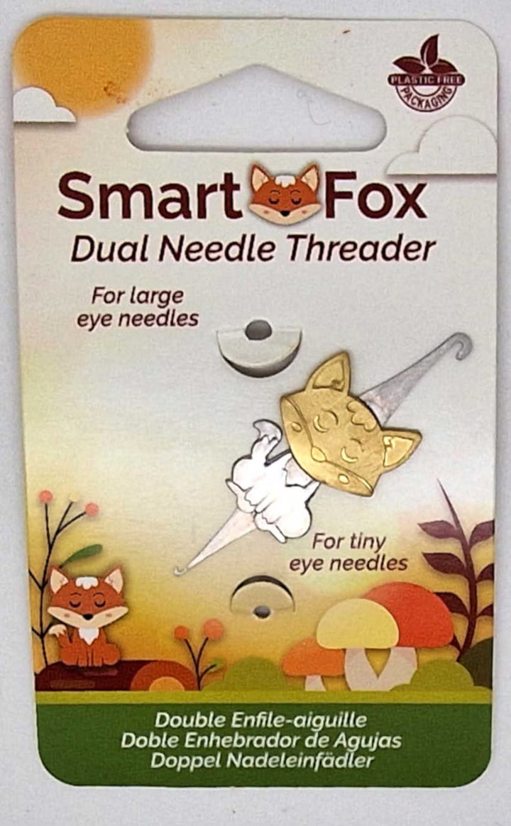 Smart Fox Dual Needle Threader by Sew Tasty – Stitchers' Corner Australia
