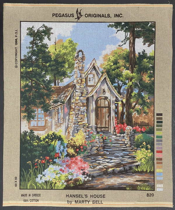 Hansel's House 820 by Marty Bell - Tapestry Canvas by Pegasus Originals, Inc.