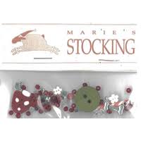 Marie's Stocking Embellishment Pack by Shepherd's Bush