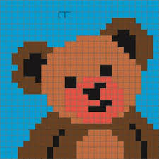 Teddy Cross Stitch Kit by Gobelin L 06.22