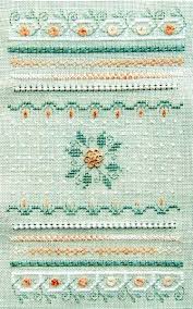 April Rose Sampler Pattern with Silk Pack by Carol Tinson