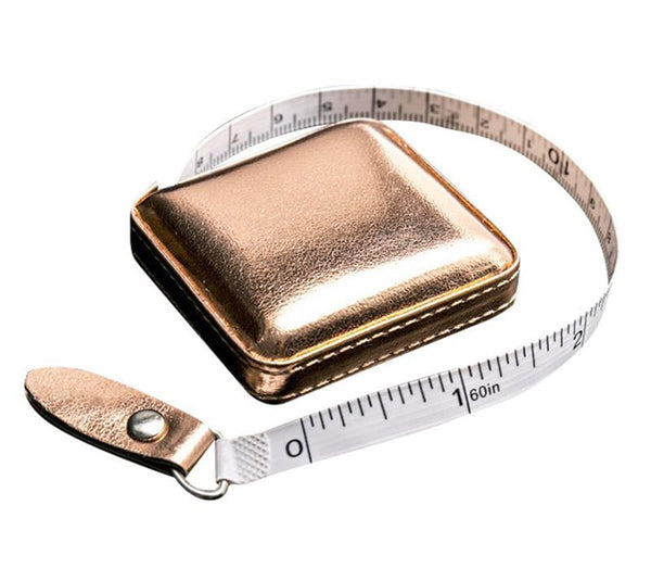 Shimmery Rose Gold Tape Measure 150cm by Sew Tasty