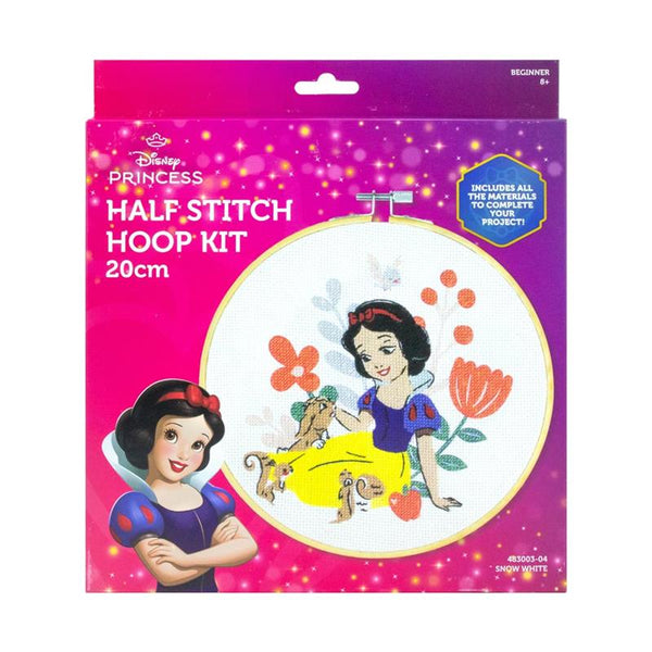 Disney Half Stitch 20cm Hoop Kit - Snow White 483003-04