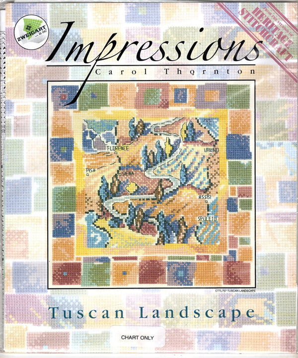 Tuscan Landscape by Heritage Stitchcraft