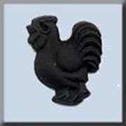 Mill Hill - Glass Treasures - 12301 Rooster Matte Black