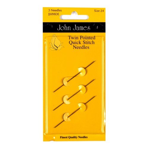 John James Twin Pointed Quick Stitch Needles JJ698DE