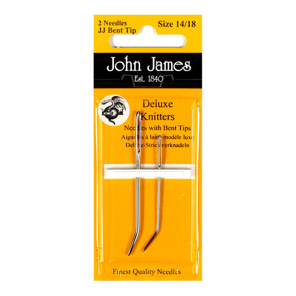 John James Deluxe Knitters  JJ Bent Tip