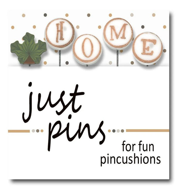 H is for Home Pins by Just Another Button Company