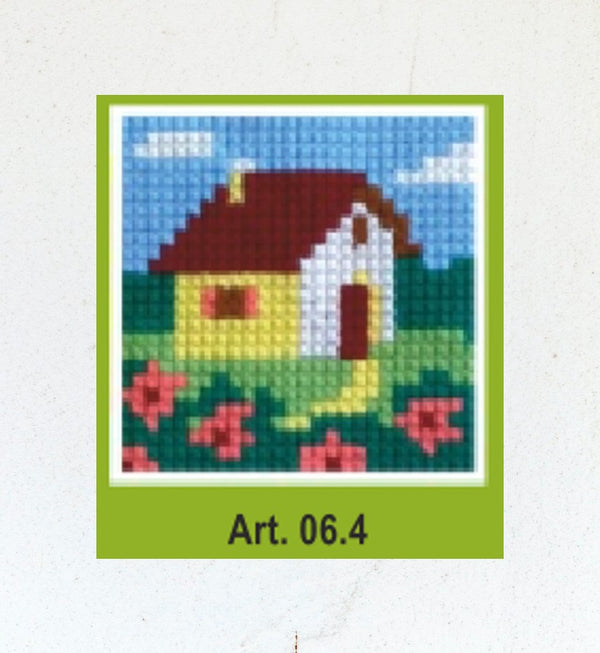 Cottage Cross Stitch Kit by Gobelin L 06.4
