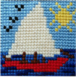 Sail Boat Cross Stitch Kit by Gobelin L 06.30