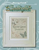 Butterflies Wedding Sampler by Stoney Creek