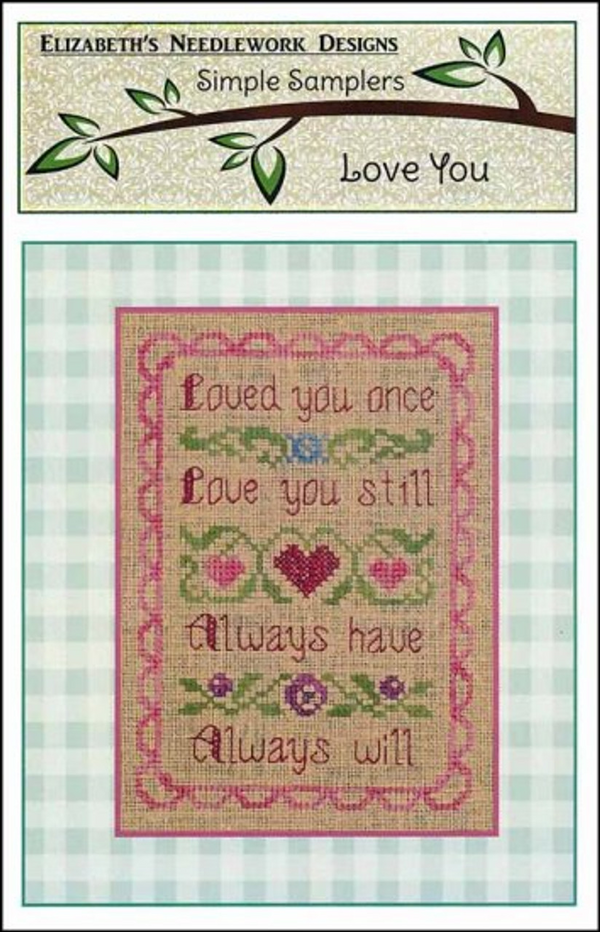 Love You by Elizabeth's Needlework Design